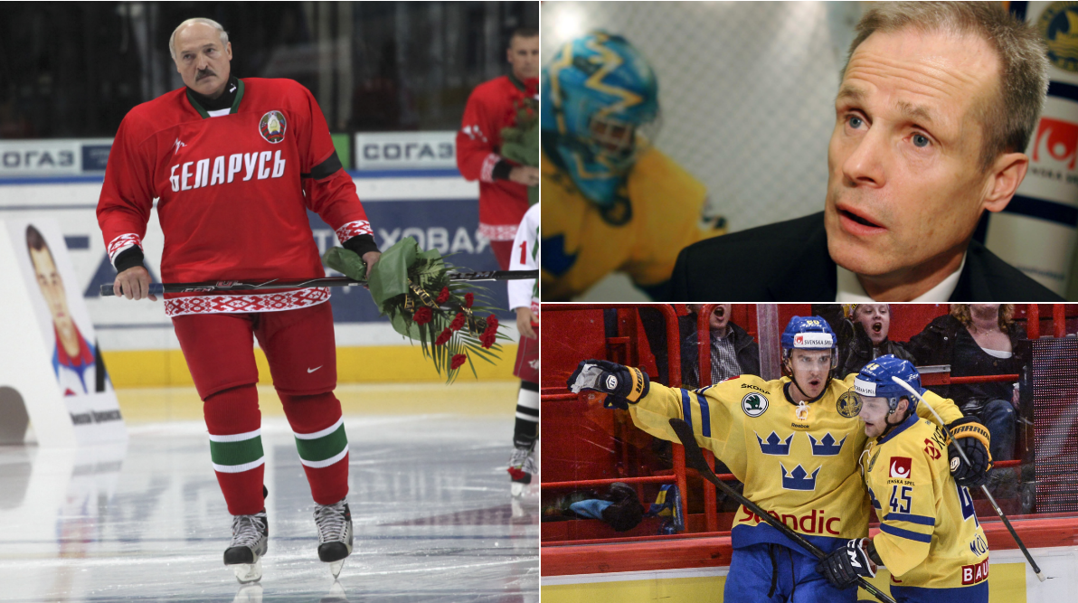 Lukasjenko, Vitryssland, ishockey, Tre Kronor, Ishockey-VM